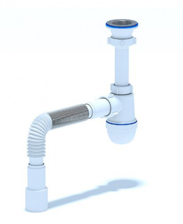 Сифон (C0115) 1,1/2"х40 с г/тр. 40х40/50 от интернет-магазина stmaster54.ru