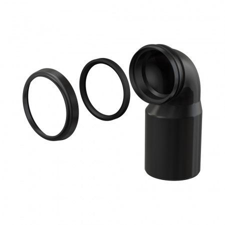 Отвод для инсталяции Alca Plast M906 90/110 от интернет-магазина stmaster54.ru