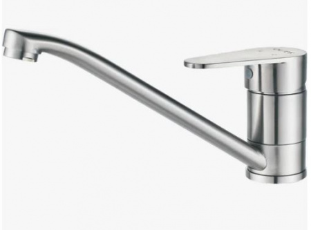 Смеситель для кухни Laute T40503B (нерж.) от интернет-магазина stmaster54.ru