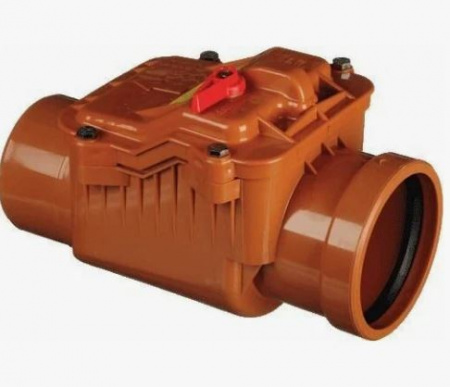 Обратный клапан D160 НПВХ от интернет-магазина stmaster54.ru