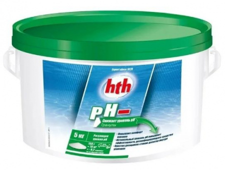 Порошок рН минус 5кг. hth [АКЦИЯ] от интернет-магазина stmaster54.ru