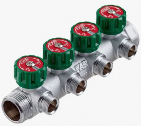 Зап.коллектор 1" НВ с 4отвод.1/2"НР FK3873112 от интернет-магазина stmaster54.ru