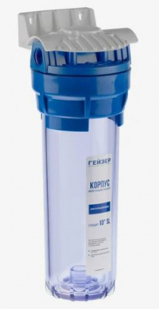 Корпус 10" фильтра хол. воды прозрачный 1/2" (Т2) от интернет-магазина stmaster54.ru