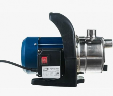 Насос поверх. Termica AGP 100 INOX (1000Вт, 3500л/час, всас 8м, выс.44м, 1"/ 1") от интернет-магазина stmaster54.ru
