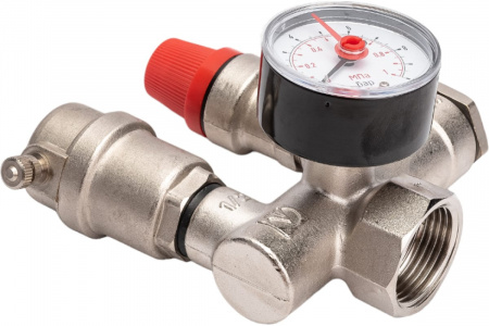 Группа безопасности для котла "VALTEC"  3бар (460.0.0) от интернет-магазина stmaster54.ru