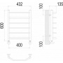 AISI 32 Виктория 400х600 П6 нерж. (TERMINUS) от интернет-магазина stmaster54.ru