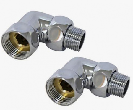 Американка угловая 3/4"х 1/2" со сгоном(хром.) от интернет-магазина stmaster54.ru