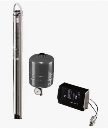 Комплект Grundfos SQE 2-55 Paket CU301 [АКЦИЯ] от интернет-магазина stmaster54.ru