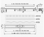 Дренажный канал ALCAPLAST 750*60 д.40мм (APZ9-750) от интернет-магазина stmaster54.ru