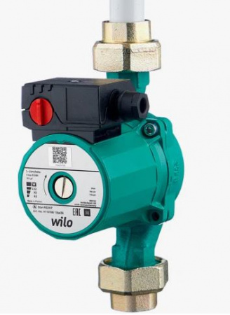 Насос циркуляционный WILO Star-RS 25/7 с гайками от интернет-магазина stmaster54.ru