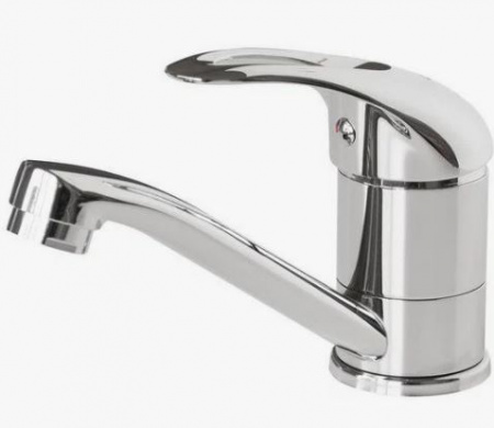 Смеситель для кухни Frap F 4502-2B (короткий) от интернет-магазина stmaster54.ru